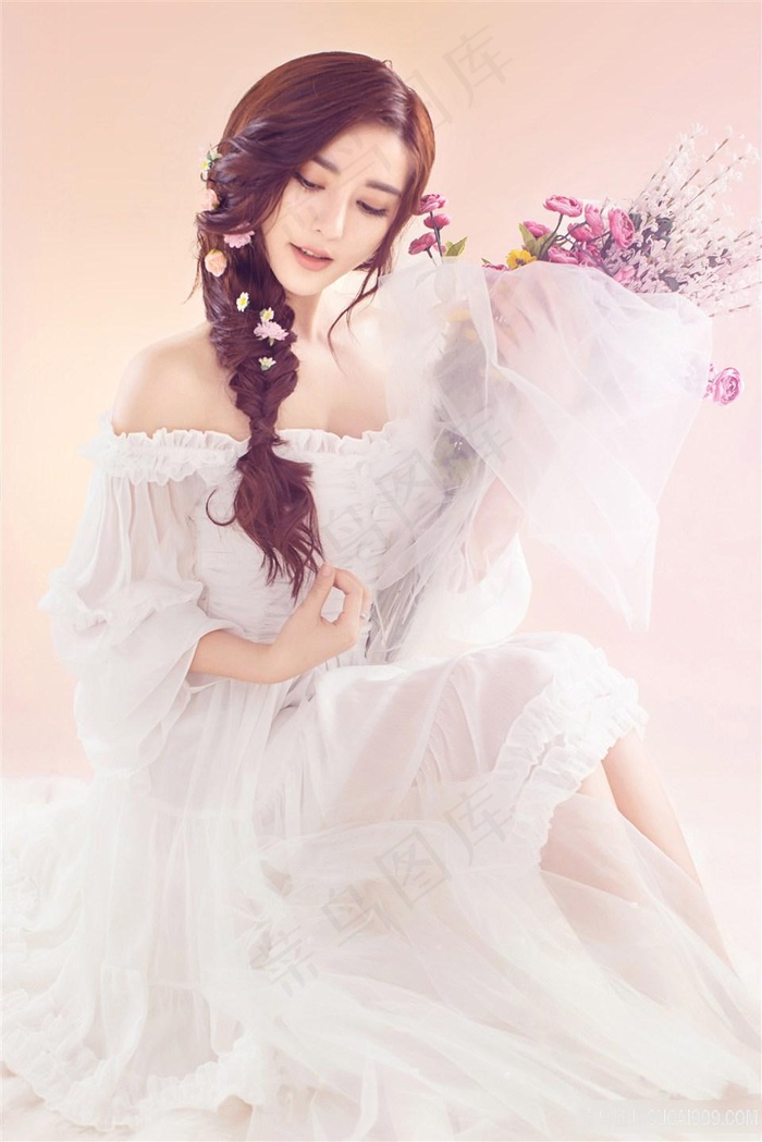 人体模特张莜雨