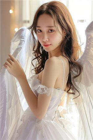 男孩儿扒开芭比娃娃的衣服